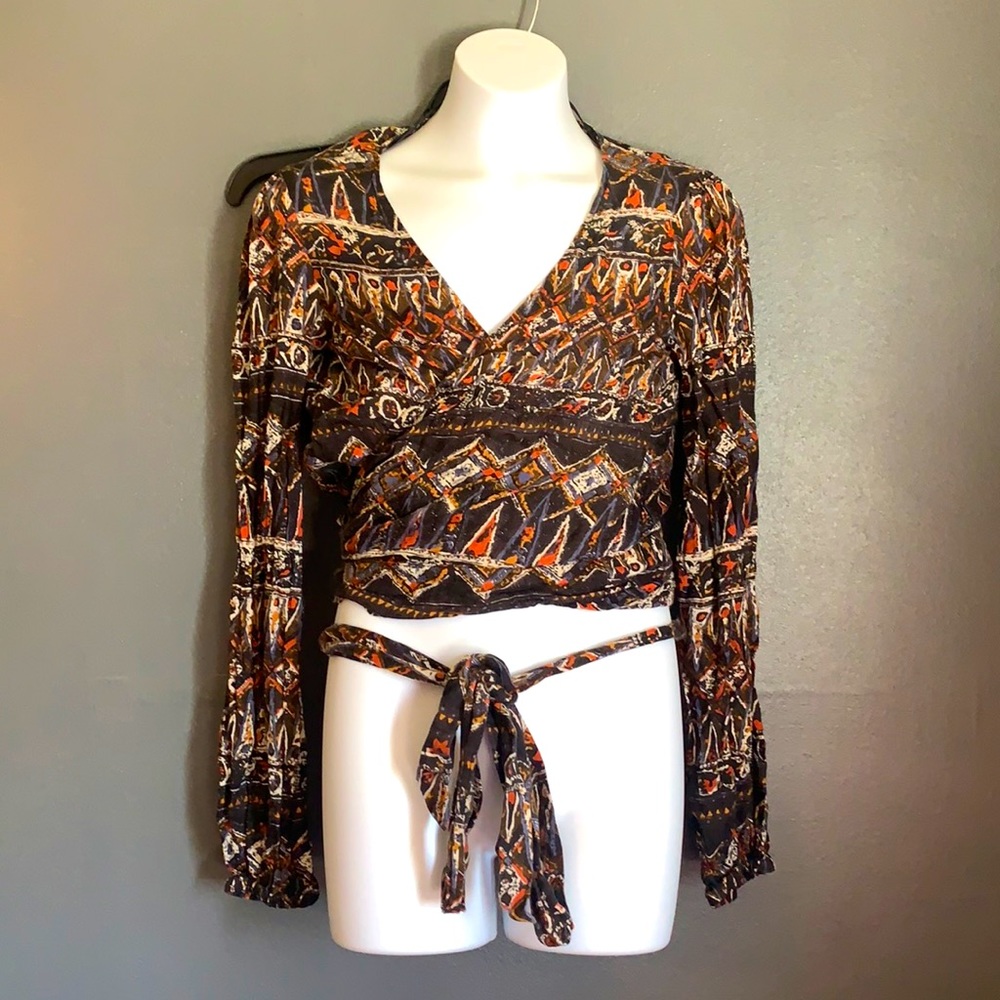Volcom Wrap Blouse